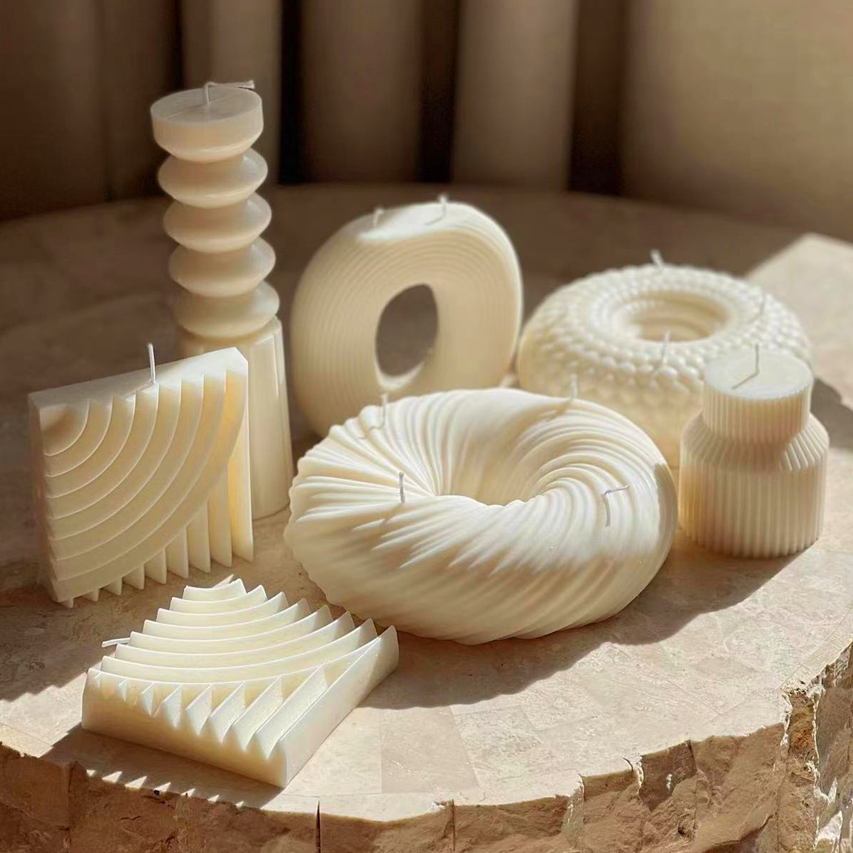 Donut Mold Silicone - كبير دونات شكل سيليكون قالب شمع