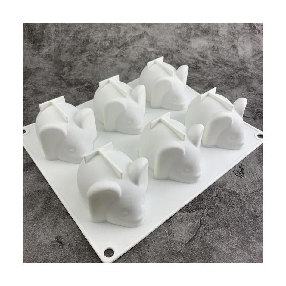 1 قطعة قالب الماوس لطيف الشكل  - مراجعة Bunny Cake Mold وسعره