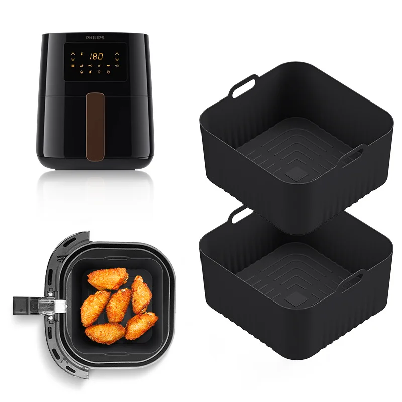 قالب سيليكون مقاس 17 سم للاستخ - مراجعة Philips Air Fryer Hd9252 وسعره