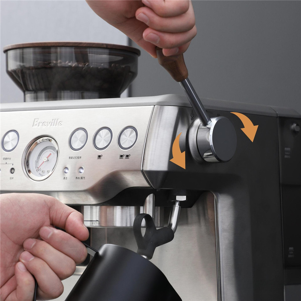 Breville Sage Bes870 875 876 م - مراجعة Breville Espresso Bes870 وسعره