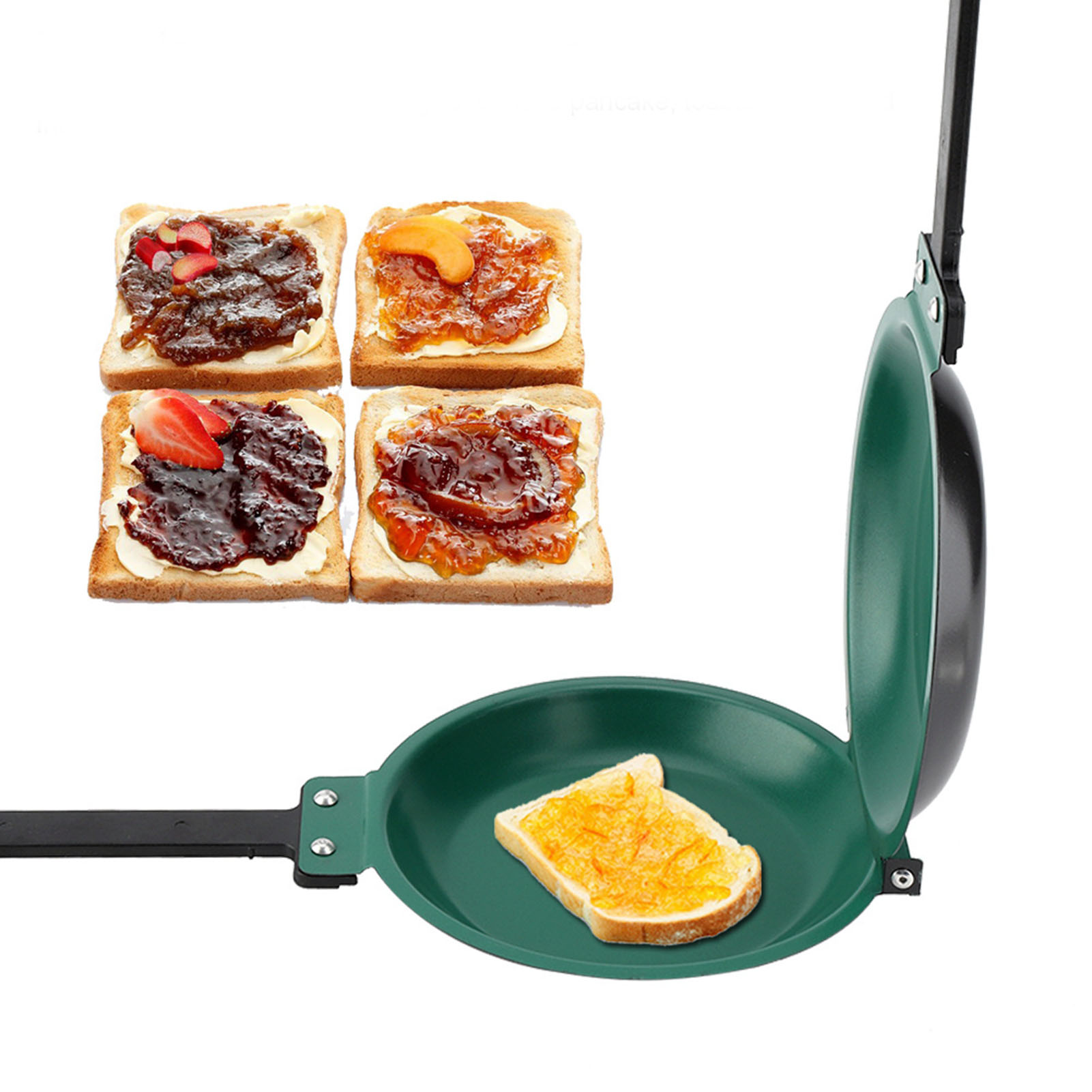 ضعف الجانب التيتانيوم الصلب طل - مراجعة Mini Pancake Griddle وسعره