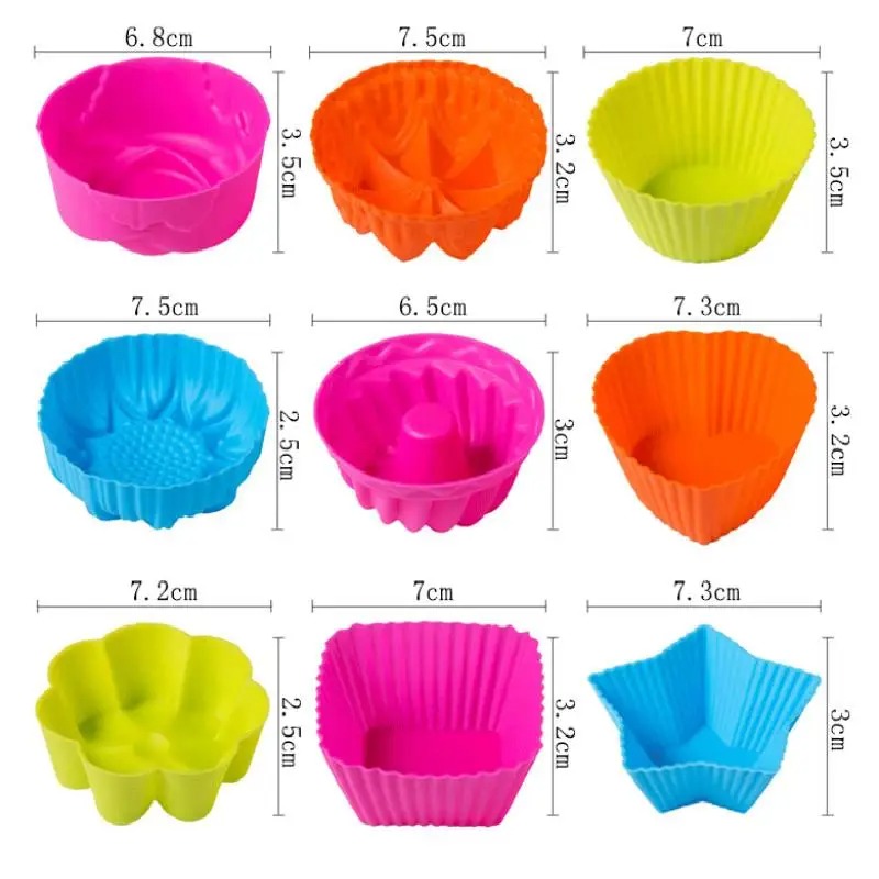 24 قطعة من قوالب الكيك السيليك - مراجعة Donut Mold Silicone وسعره