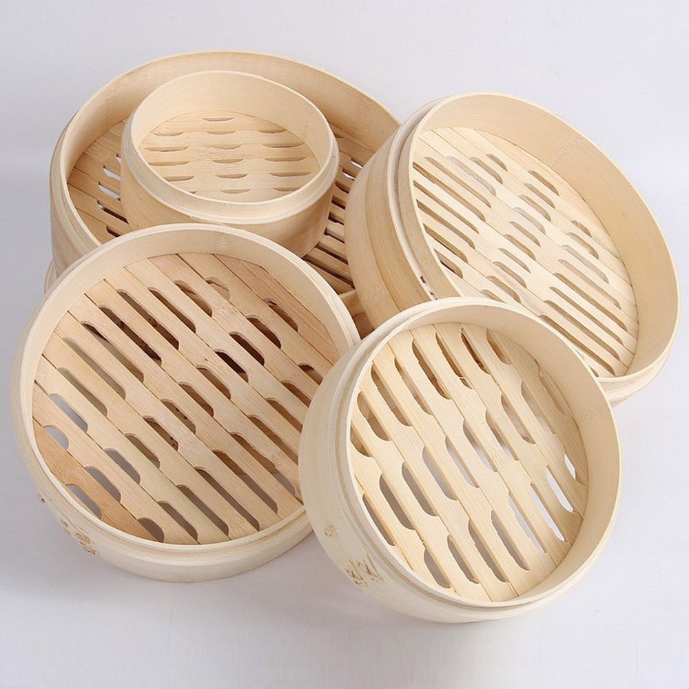 قدر بخاري صيني من الخيزران لطه - مراجعة Bao Steamer Bamboo وسعره