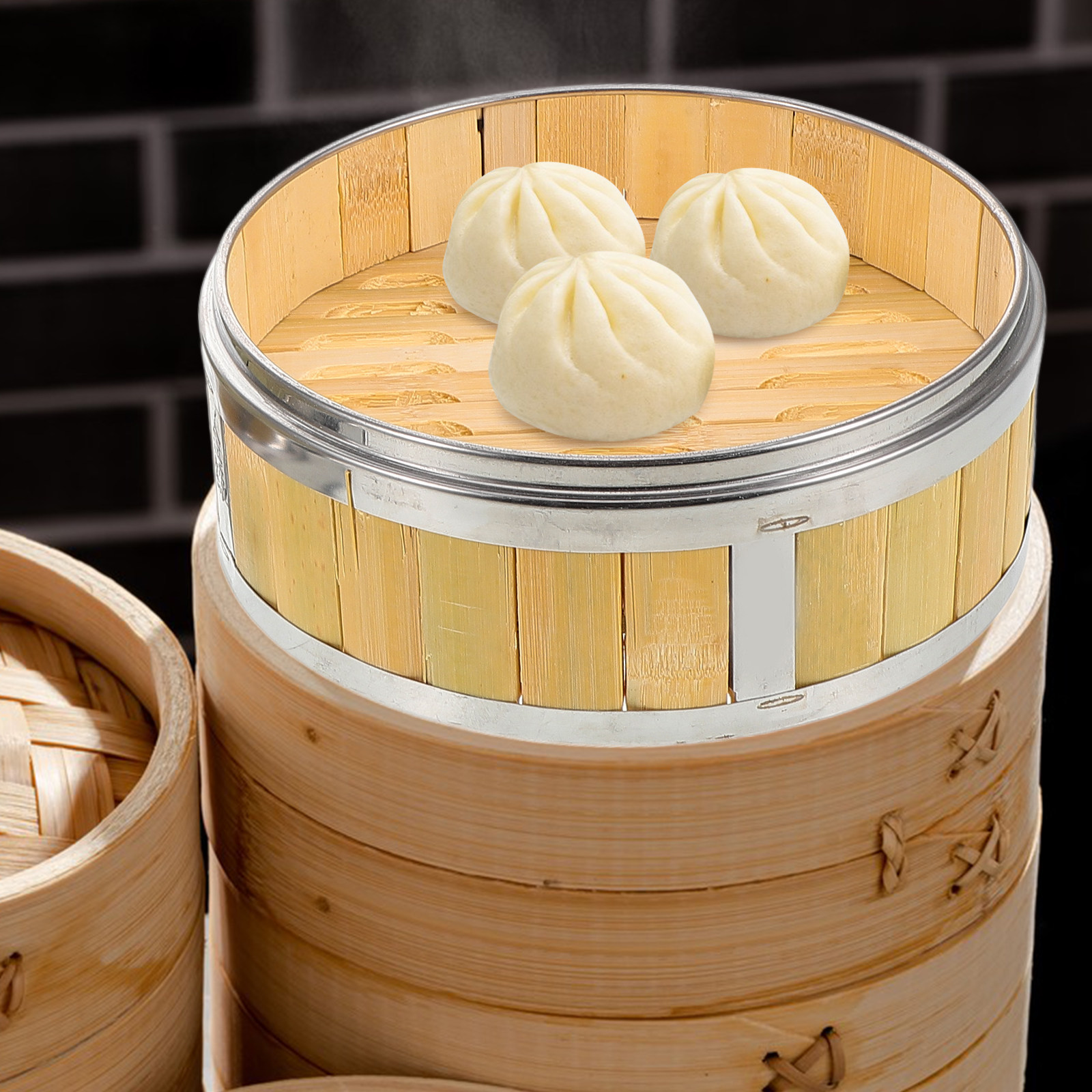 سلة تبخير تقليدية من الخيزران  - مراجعة Bao Steamer Bamboo وسعره