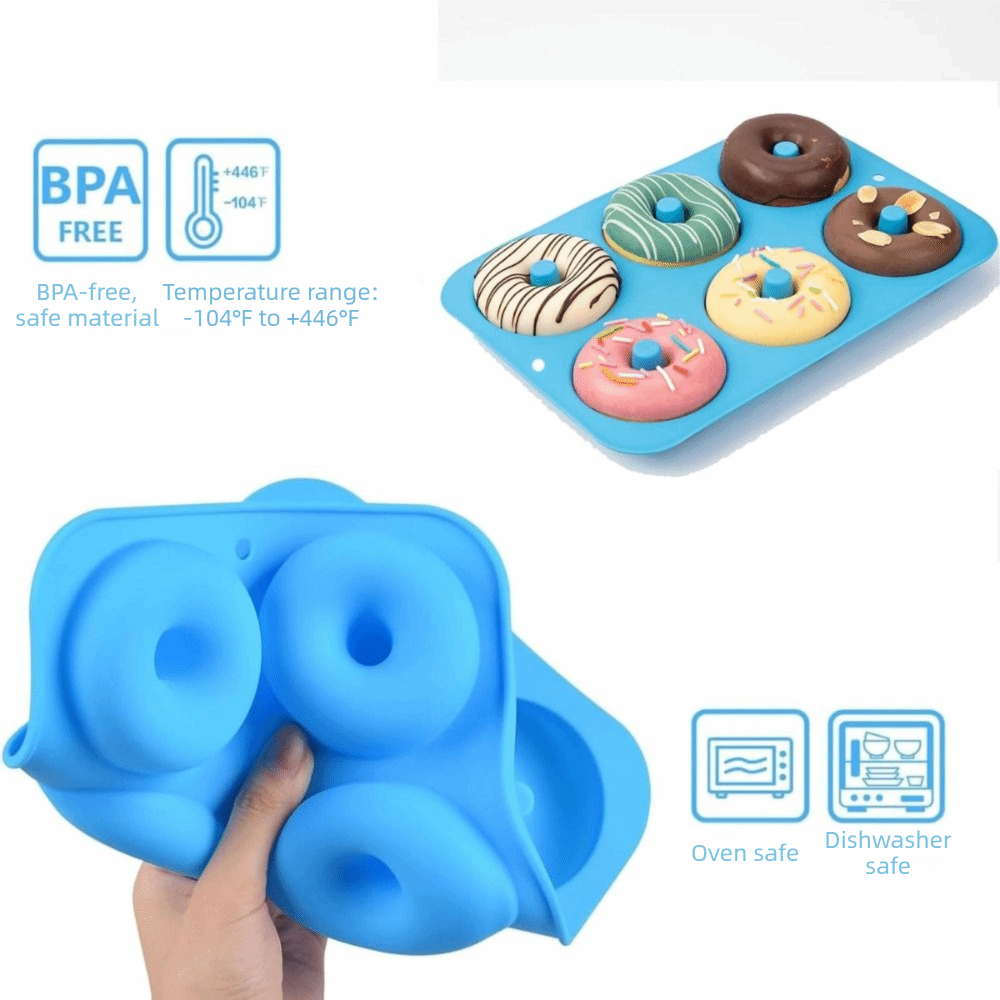 قالب دونات سيليكون جديد مقاوم  - مراجعة Donut Mold Silicone وسعره