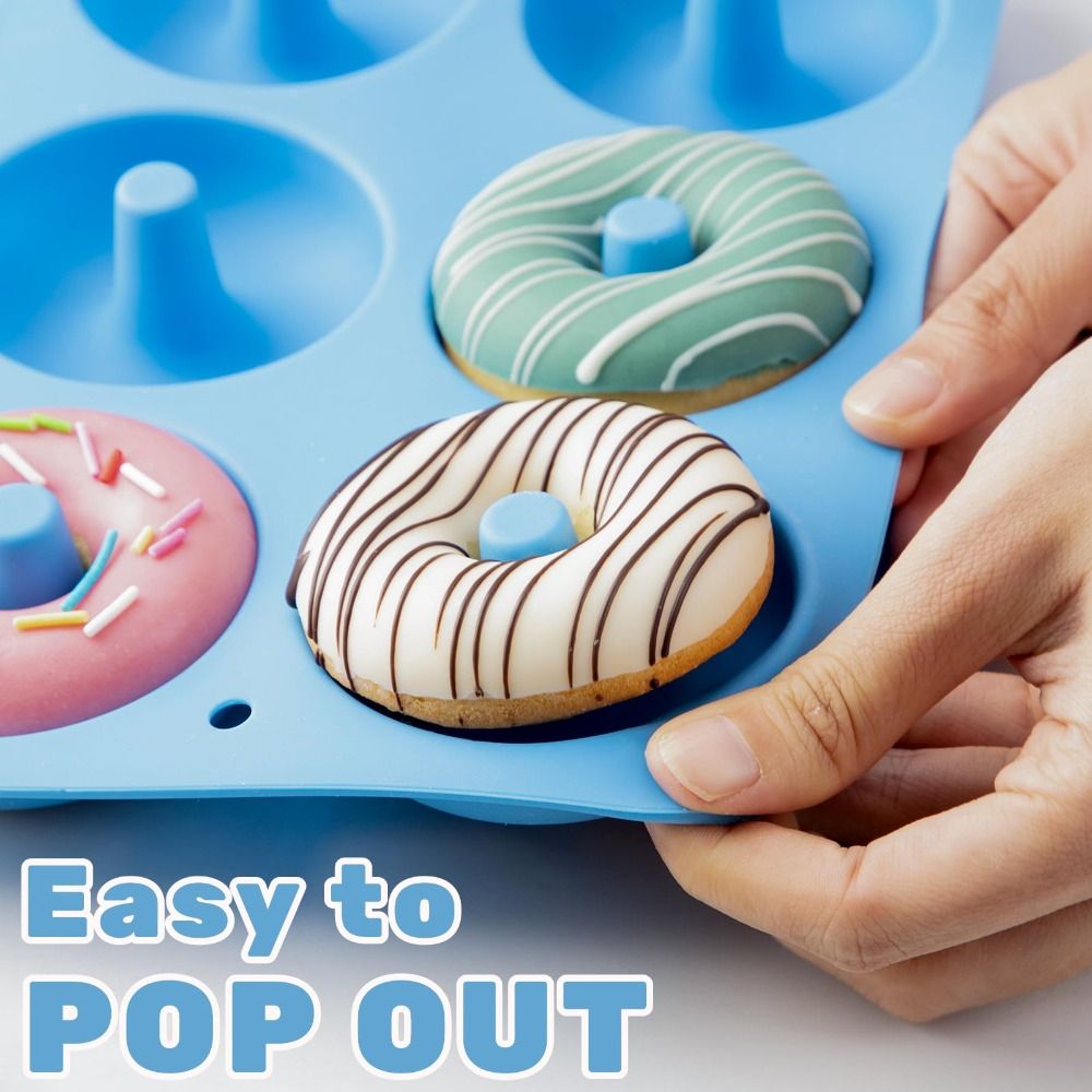 قالب دونات سيليكون جديد مقاوم  - مراجعة Donut Mold Silicone وسعره