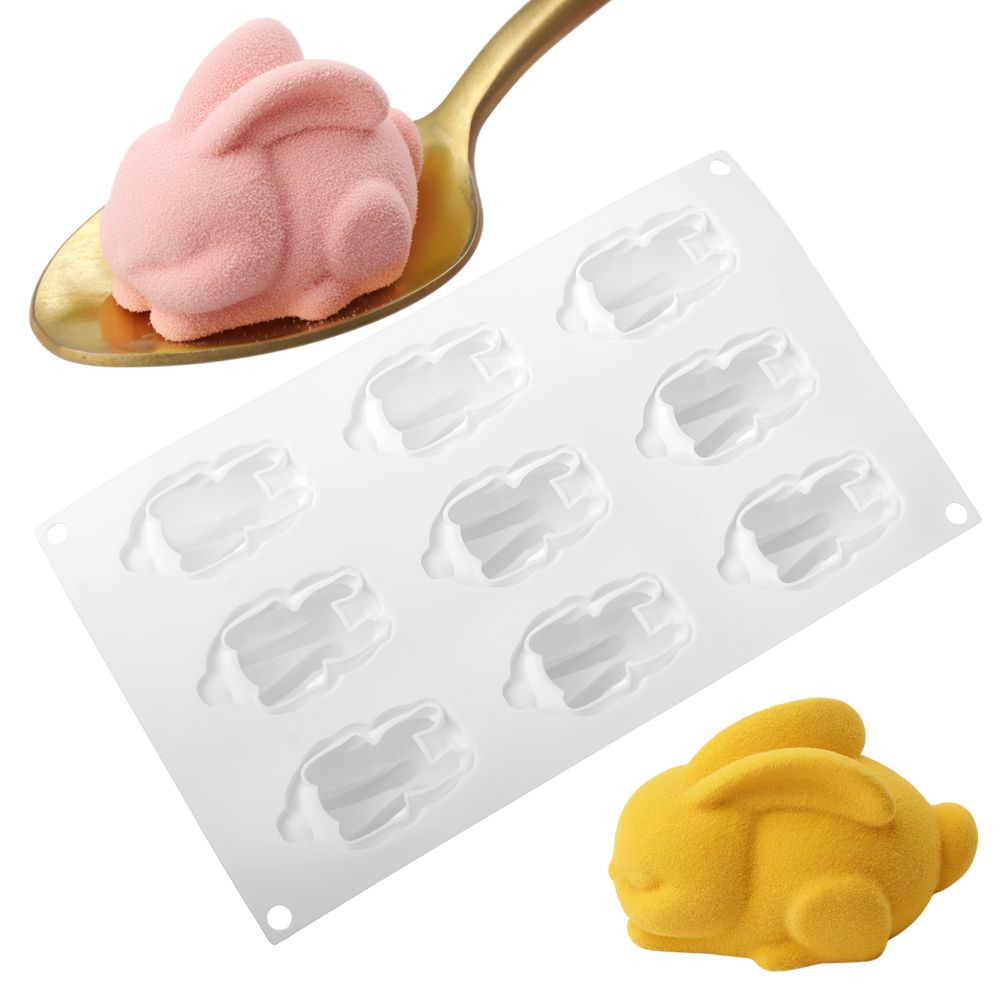قالب سيليكون بتصميم أرنب طويل  - مراجعة Bunny Cake Mold وسعره